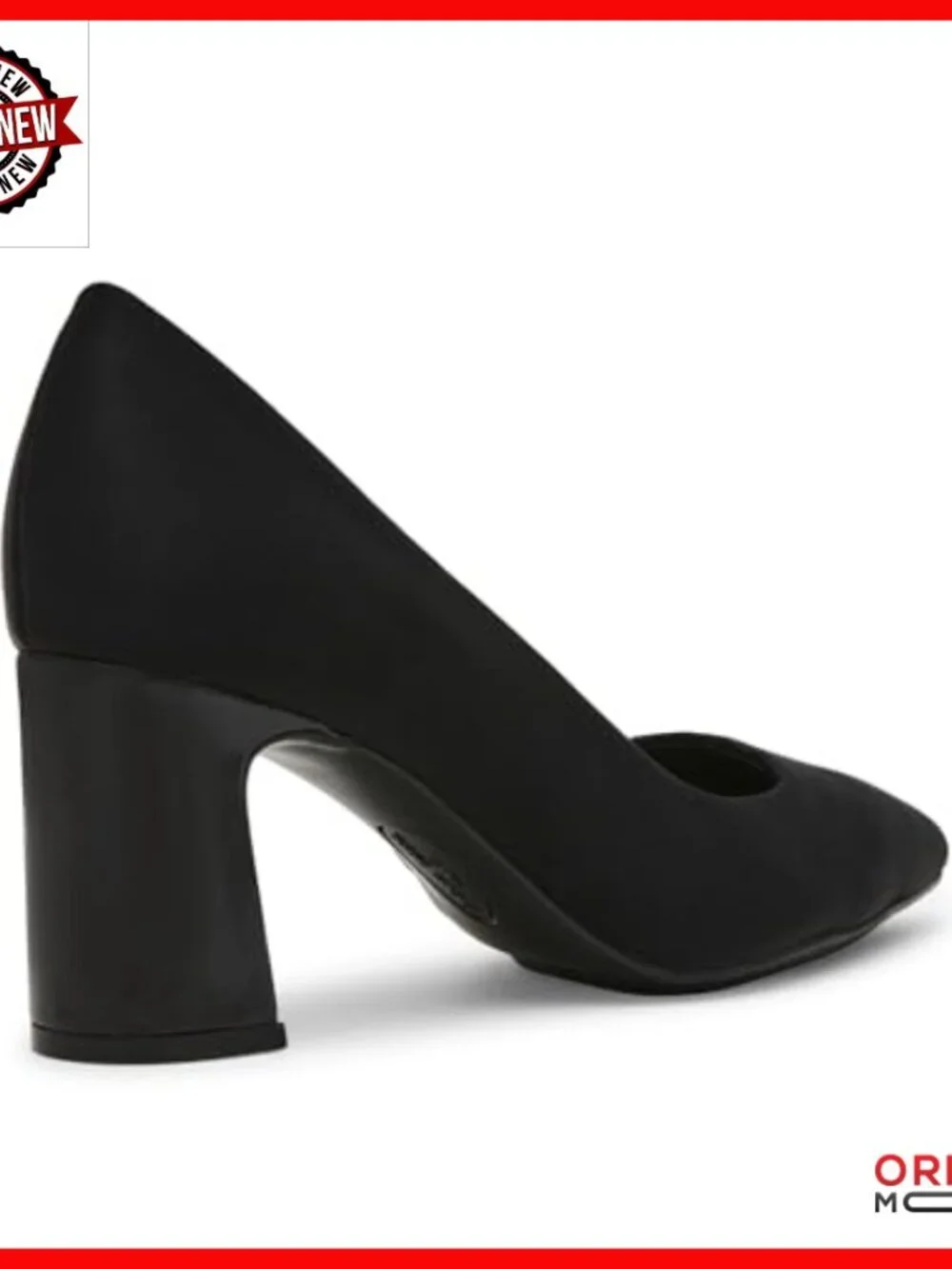 Block Heel Pumps with iFlex Comfort, Versatile for Office & Events